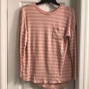 ⭐Pink stripe shirt